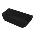 Arcqua - Pinto back to wall ligbad 170x73 mat zwart links