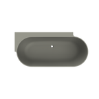 Arcqua - Havana back to wall ligbad 170x80 mat beton
