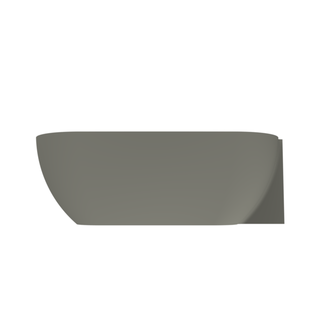 Arcqua - Havana back to wall ligbad 170x80 mat beton links