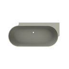 Arcqua - Havana back to wall ligbad 170x80 mat beton links