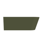 Arcqua - Pinto back to wall ligbad 180x80 mat groen links