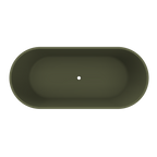 Arcqua - Pinto vrijstaand ligbad 180x80 mat groen