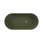Arcqua - Cusco vrijstaand ligbad 155x75 mat groen