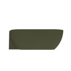 Arcqua - Havana back to wall ligbad 170x80 mat groen