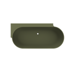 Arcqua - Havana back to wall ligbad 170x80 mat groen