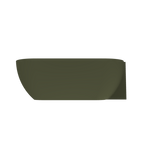 Arcqua - Havana back to wall ligbad 170x80 mat groen links