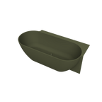 Arcqua - Havana back to wall ligbad 170x80 mat groen links