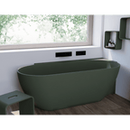 Arcqua - Havana back to wall ligbad 170x80 mat groen links