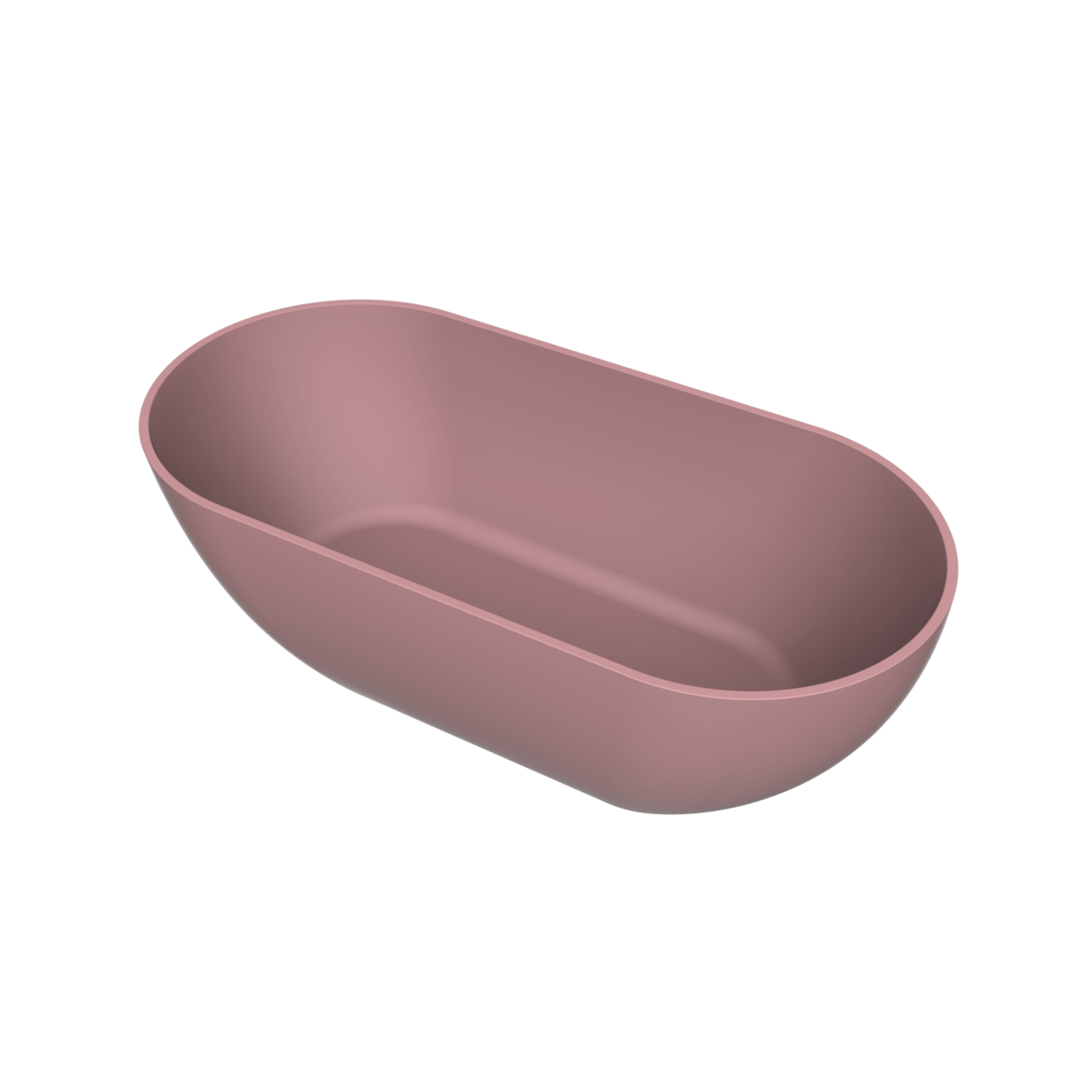 Arcqua - Cusco vrijstaand ligbad 155x75 mat roze