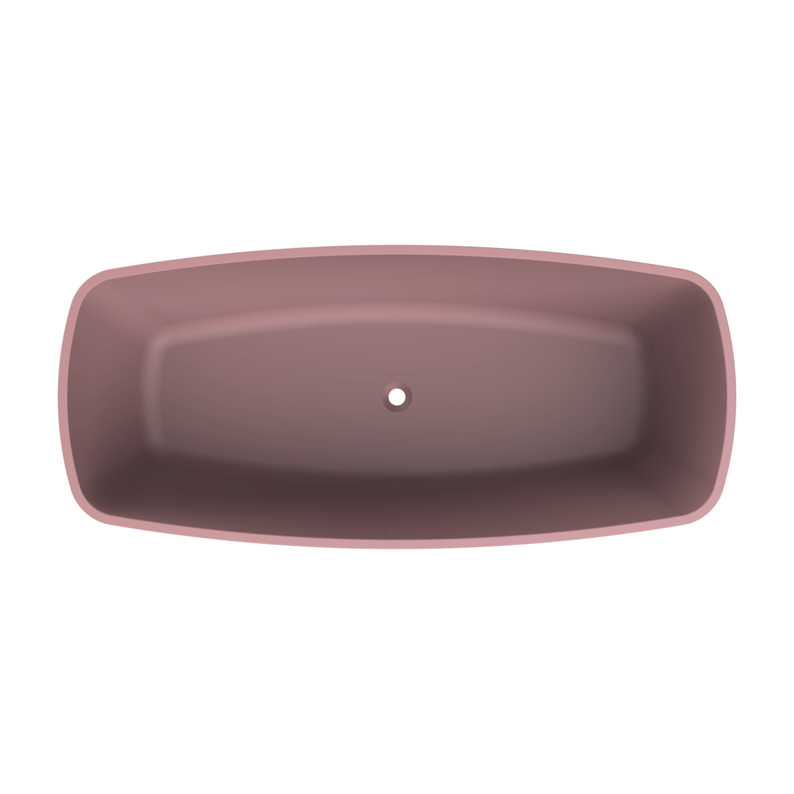 Arcqua - Cali vrijstaand ligbad 174x78x55 mat roze