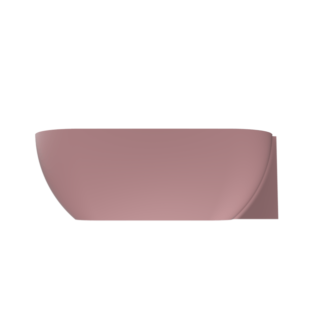 Arcqua - Havana back to wall ligbad 170x80 mat roze links