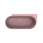 Arcqua - Havana back to wall ligbad 170x80 mat roze links