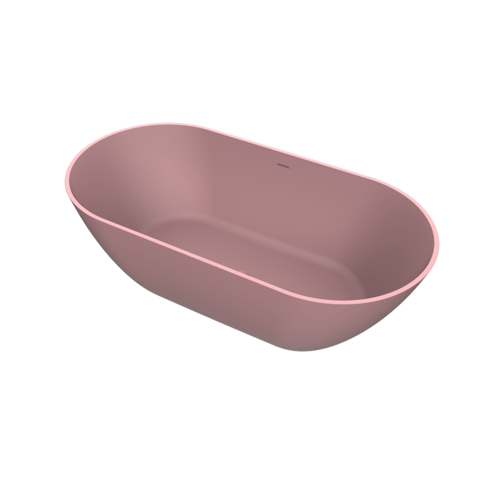 Arcqua - Cusco vrijstaand ligbad 175x85 mat roze
