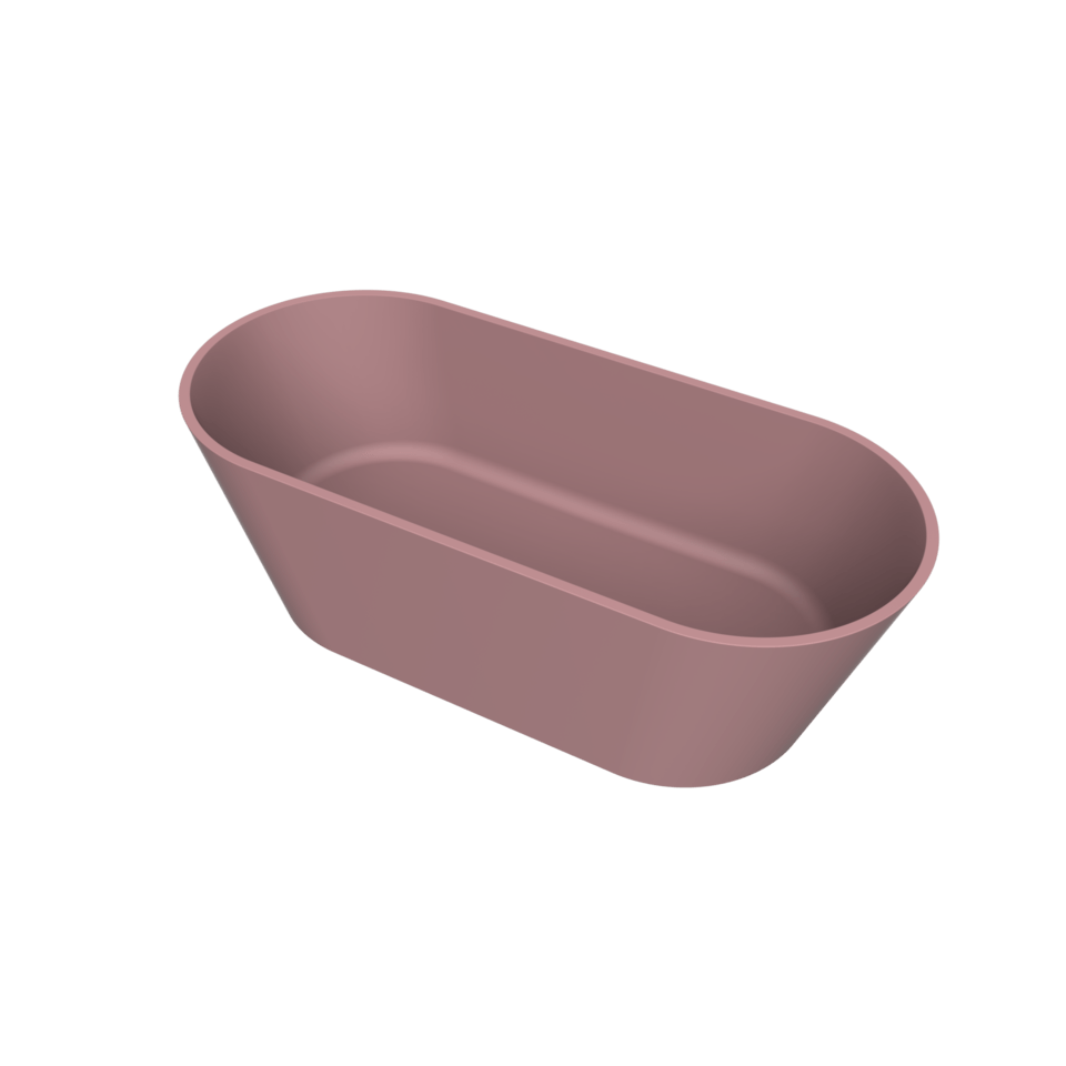Arcqua - Pinto vrijstaand ligbad 160x70 mat roze