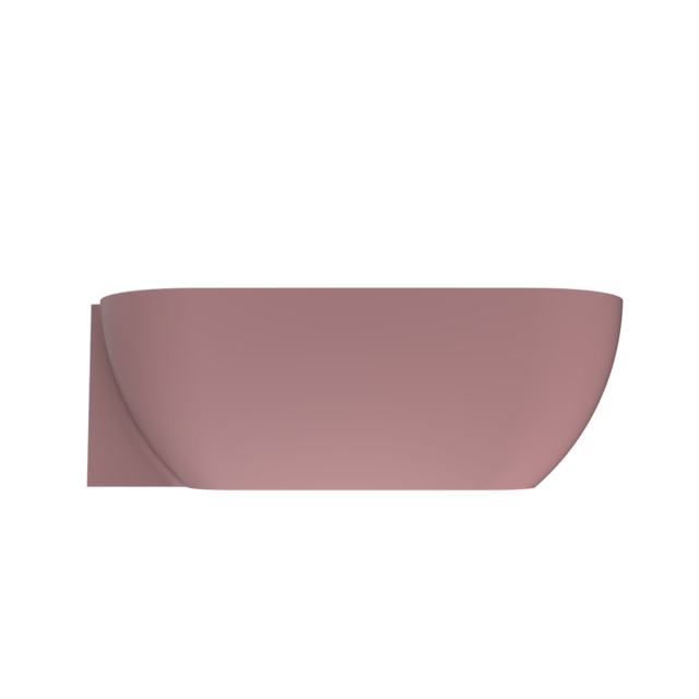 Arcqua - Havana back to wall ligbad 170x80 mat roze