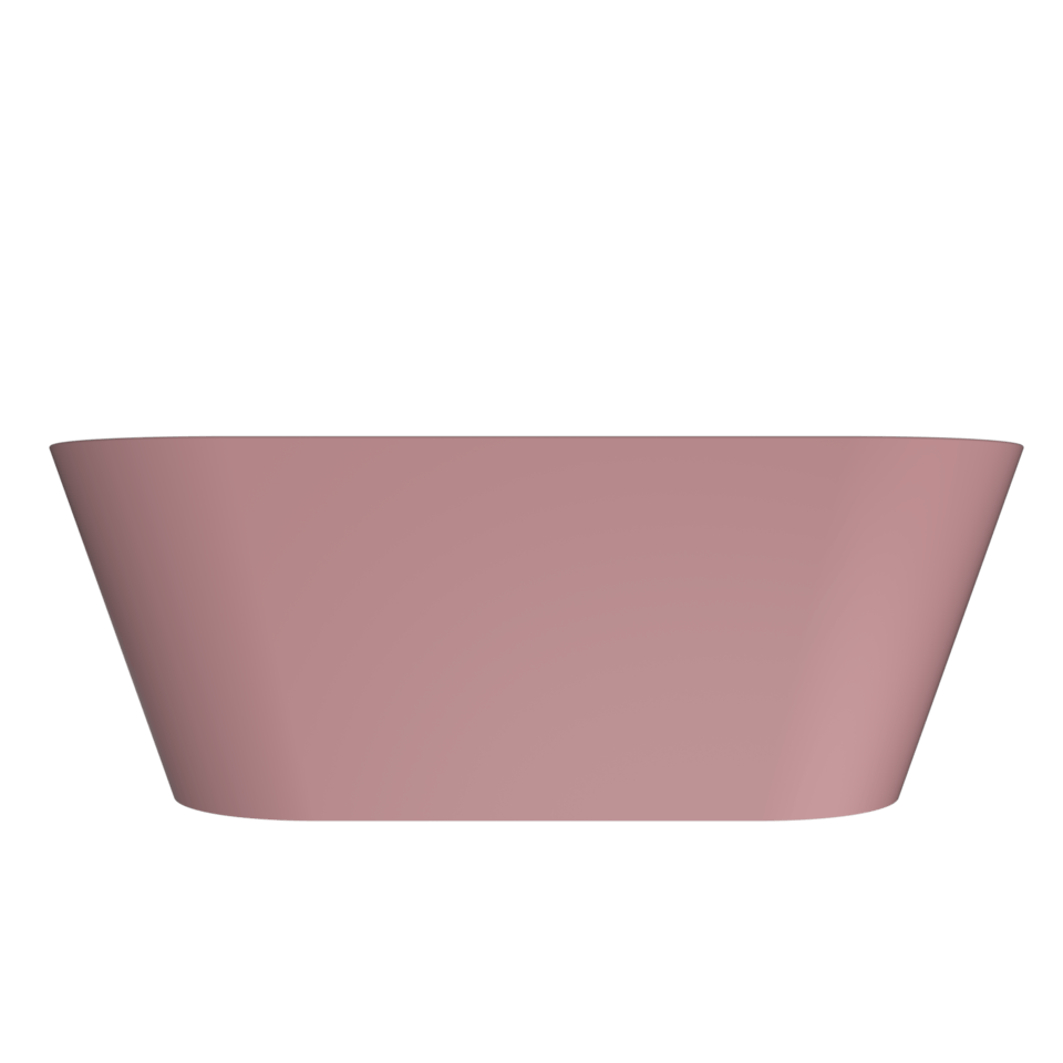 Arcqua - Pinto back to wall ligbad 170x73 mat roze