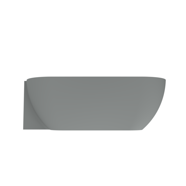 Arcqua - Havana back to wall ligbad 170x80 mat grijs