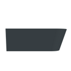 Arcqua - Pinto back to wall ligbad 170x73 mat antraciet links