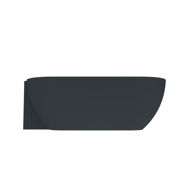 Arcqua - Havana back to wall ligbad 170x80 mat antraciet