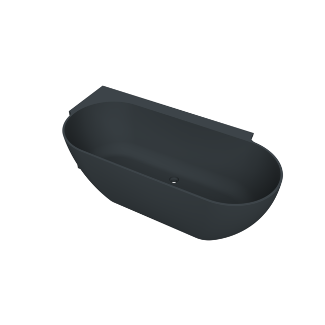 Arcqua - Havana back to wall ligbad 170x80 mat antraciet