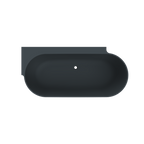 Arcqua - Havana back to wall ligbad 170x80 mat antraciet