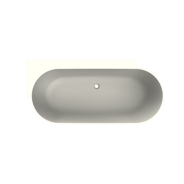 Arcqua - Havana back to wall ligbad 170x80 mat zand