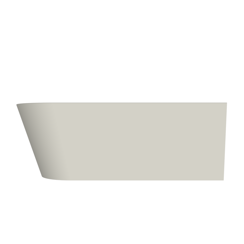 Arcqua - Pinto back to wall ligbad 160x70 mat zand rechts