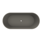 Arcqua - Pinto vrijstaand ligbad 180x80 mat quartz grijs