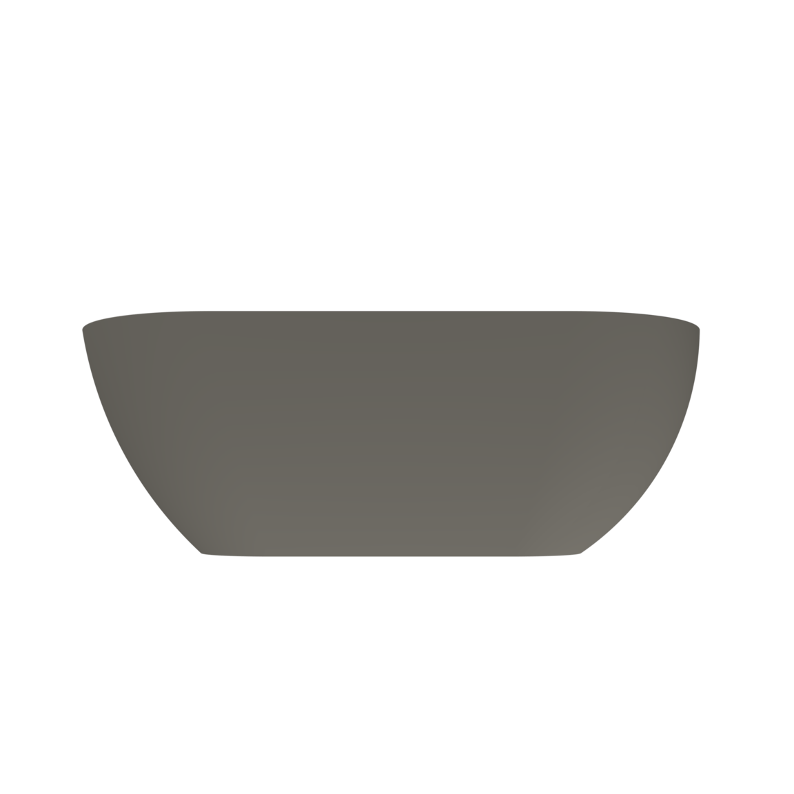 Arcqua - Cusco vrijstaand ligbad 155x75 mat quartz grijs
