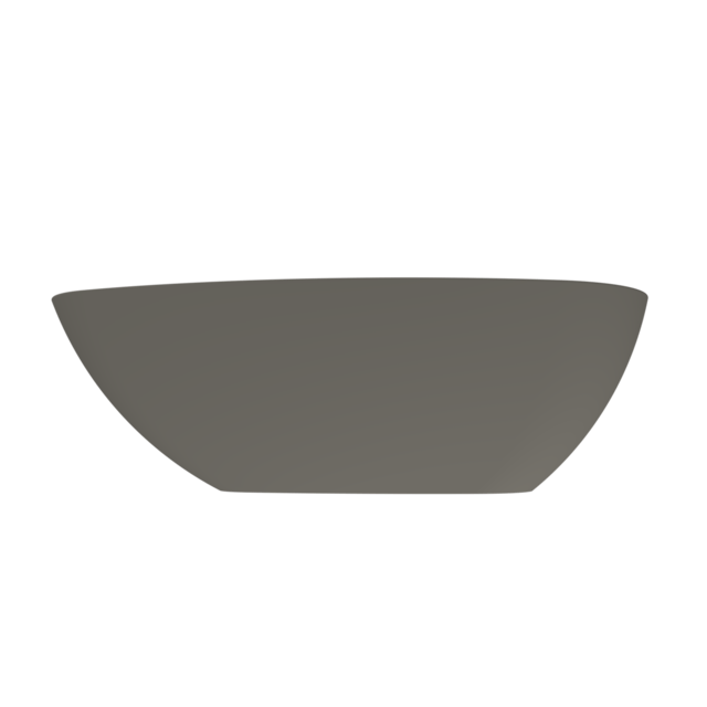 Arcqua - Lima vrijstaand ligbad 170x86x54 mat quartz grijs