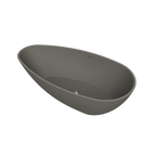 Arcqua - Lima vrijstaand ligbad 170x86x54 mat quartz grijs