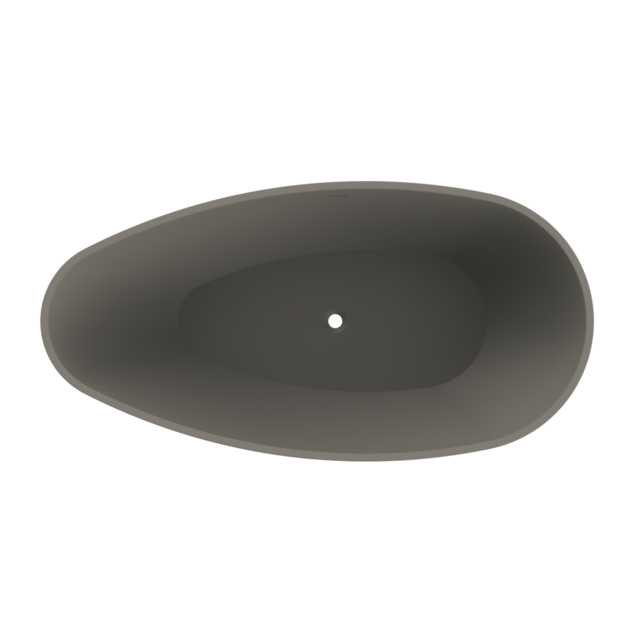 Arcqua - Lima vrijstaand ligbad 170x86x54 mat quartz grijs