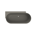 Arcqua - Havana back to wall ligbad 170x80 mat quartz grijs
