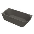 Arcqua - Pinto back to wall ligbad 170x73 mat quartz grijs links