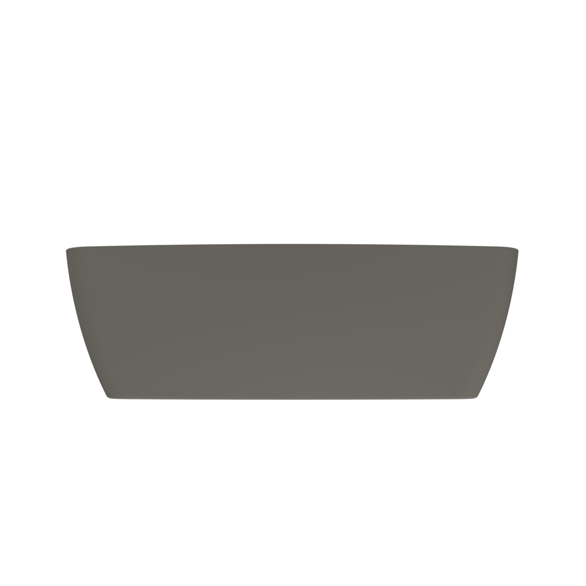 Arcqua - Cali vrijstaand ligbad 174x78x55 mat quartz grijs