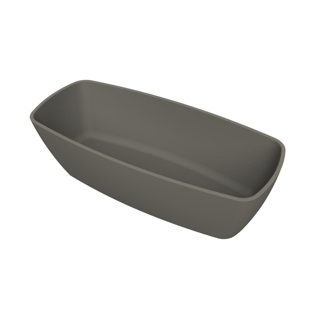Arcqua - Cali vrijstaand ligbad 174x78x55 mat quartz grijs