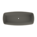 Arcqua - Cali vrijstaand ligbad 174x78x55 mat quartz grijs