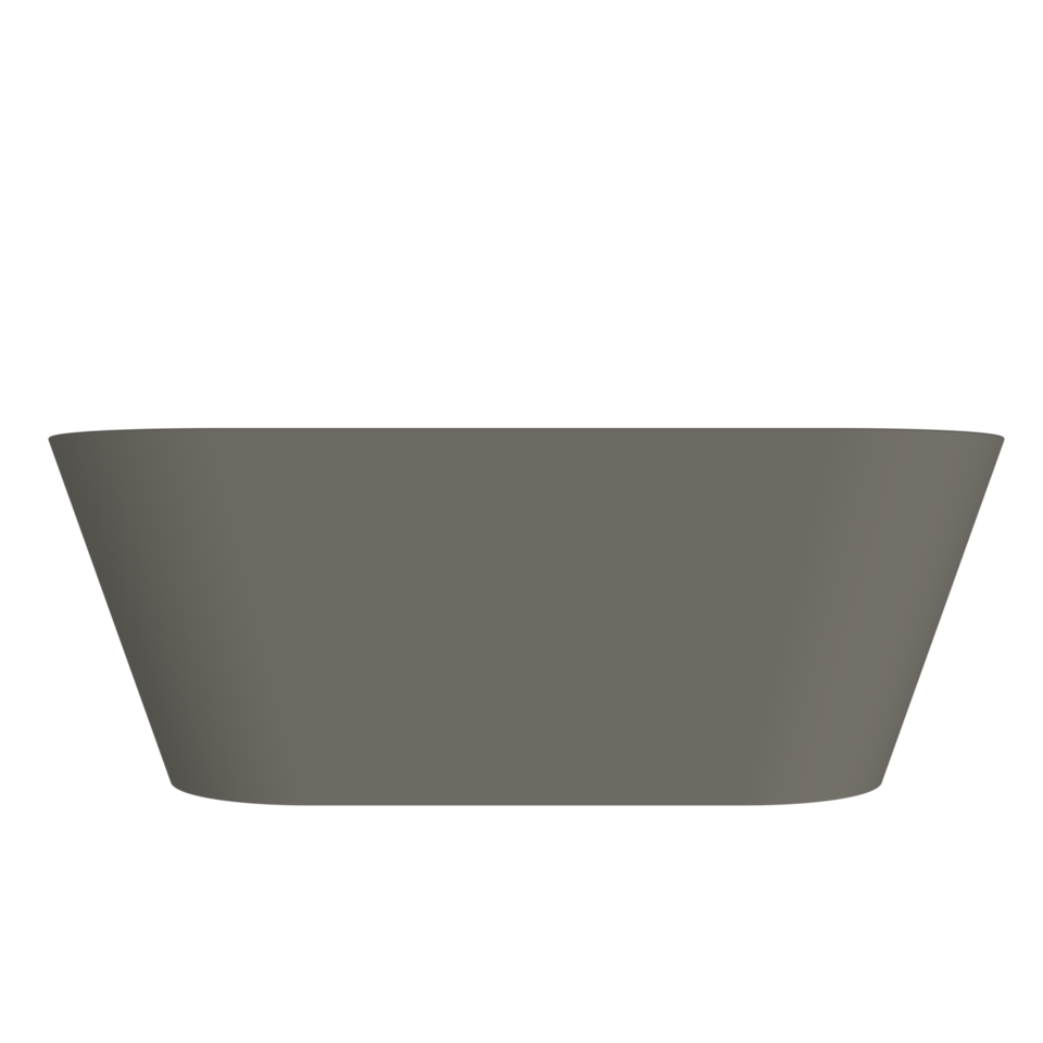 Arcqua - Pinto back to wall ligbad 160x70 mat quartz grijs