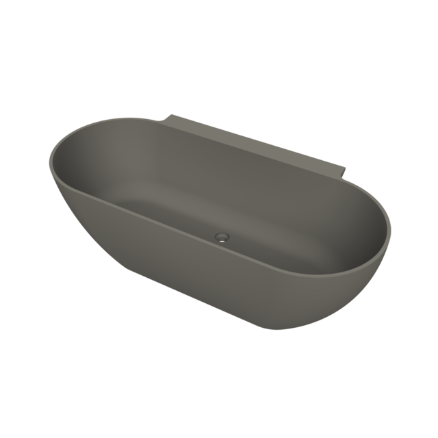 Arcqua - Ica vrijstaand ligbad 170x80 mat quartz grijs