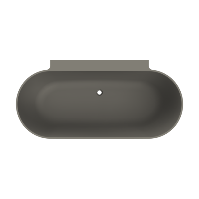 Arcqua - Ica vrijstaand ligbad 170x80 mat quartz grijs