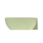 Arcqua - Havana back to wall ligbad 170x80 mat pastel groen links