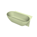Arcqua - Havana back to wall ligbad 170x80 mat pastel groen links