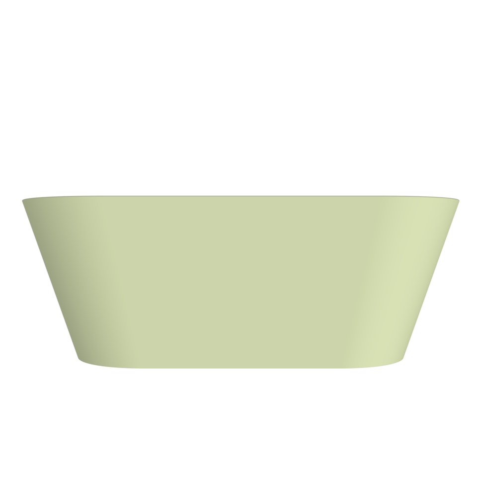Arcqua - Pinto back to wall ligbad 180x80 mat pastel groen