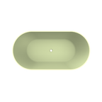 Arcqua - Cusco vrijstaand ligbad 165x85 mat pastel groen