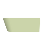 Arcqua - Pinto back to wall ligbad 160x70 mat pastel groen rechts