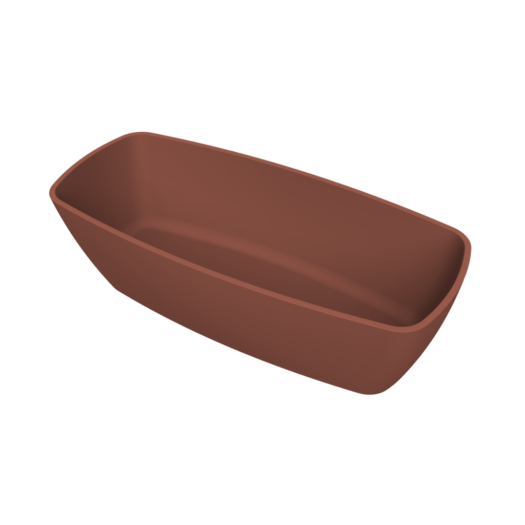 Arcqua - Cali vrijstaand ligbad 174x78x55 mat terracotta