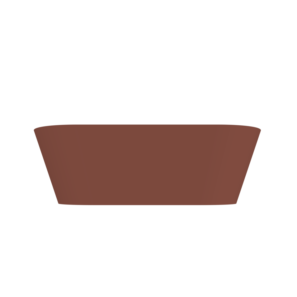 Arcqua - Pinto vrijstaand ligbad 170x73 mat terracotta