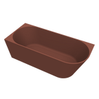 Arcqua - Pinto back to wall ligbad 180x80 mat terracotta links