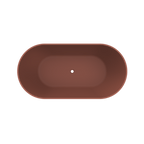 Arcqua - Cusco vrijstaand ligbad 175x85 mat terracotta