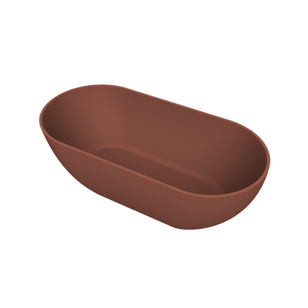 Arcqua - Cusco vrijstaand ligbad 155x75 mat terracotta